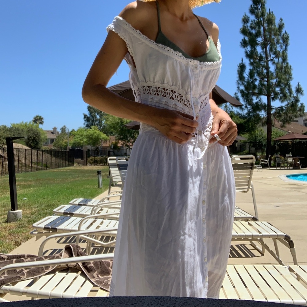 White dreamcatcher dress - Picture 3 of 8
